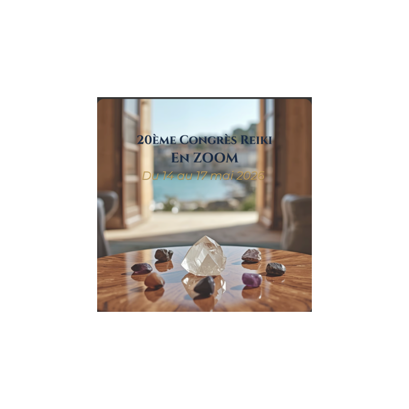Participation ZOOM Congrès Reiki Forum 2026 – Martigues