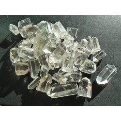 Cristaux de Quartz : 1 kg de cristaux mélangés