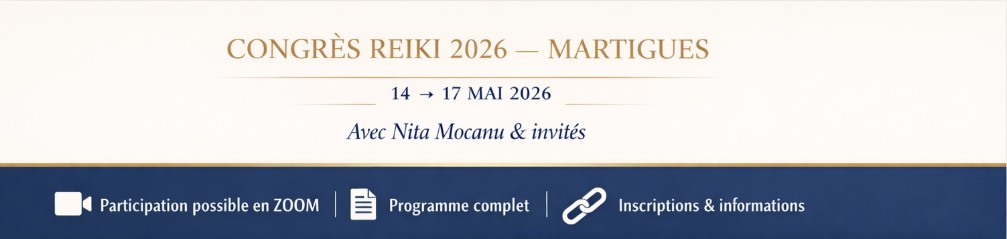 Congrès Reiki 2026 Martigues